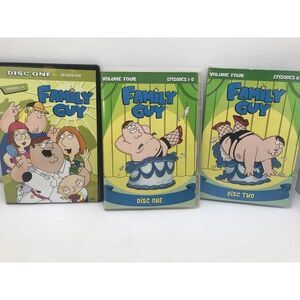 Family Guy TV Series Season 1, Episode 1-7 Dics 4 Episode‎ 1-10